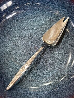 Vintage 1847 Rogers Bros Springtime Silverplate Cheese Pick or Buffet Fork